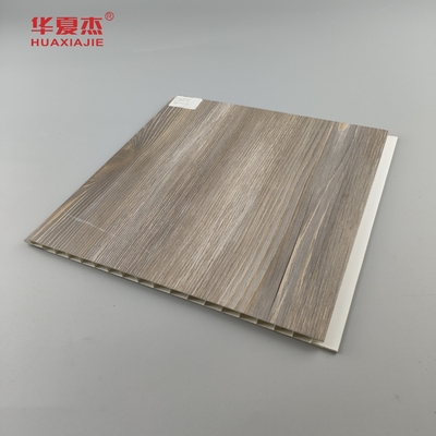 Fabrica Venda Direta Painel de Parede de PVC Grãos de Madeira Laminados Decoração de PVC Painel de Tecto Residencial / Escritório