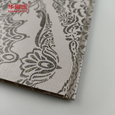 Painel de parede de PVC de design de luxo laminado com 60% de conteúdo de PVC
