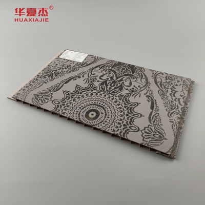Painel de parede de PVC de design de luxo laminado com 60% de conteúdo de PVC
