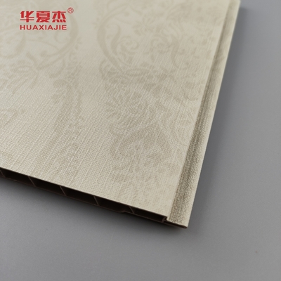 Venda de painéis de parede laminados em PVC de estilo arcaico, impermeáveis, painéis de teto em PVC, decoração de interiores