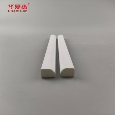 Grátis Sidelite Stopper Pvc Branco Moulding Profil Pvc à prova de umidade Decoração interior