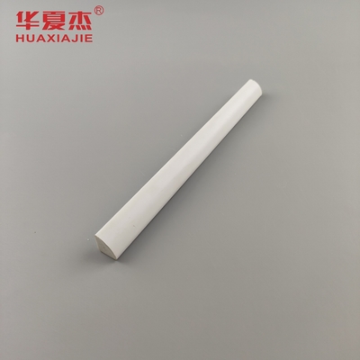 Venda Quente Moldes de PVC 1/2' Quarter Round Vinil Branco 12' Profil Impermeável PVC Decoração Interior