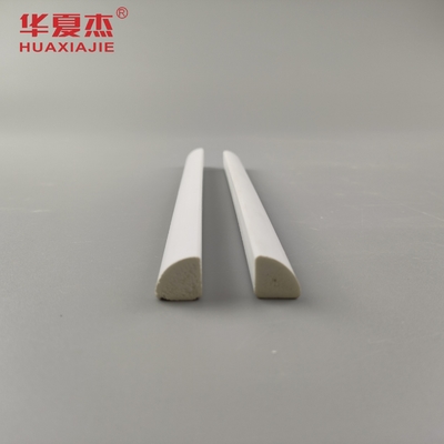 Venda Quente Moldes de PVC 1/2' Quarter Round Vinil Branco 12' Profil Impermeável PVC Decoração Interior