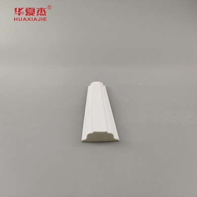 Moderno de design de separação de acabamento vinil branco 12 "pvc molde 22x6mm pvc espuma de acabamento e perfil
