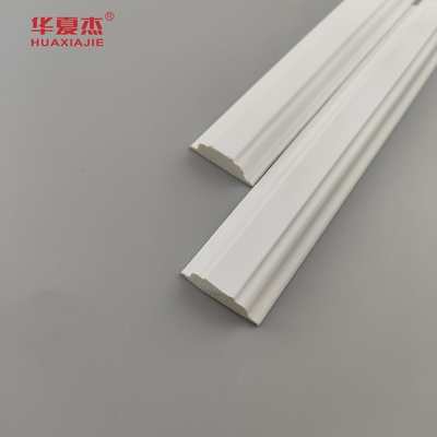 Moderno de design de separação de acabamento vinil branco 12 "pvc molde 22x6mm pvc espuma de acabamento e perfil