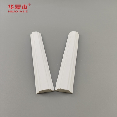 Moderno de design de separação de acabamento vinil branco 12 "pvc molde 22x6mm pvc espuma de acabamento e perfil