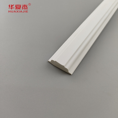 Moderno de design de separação de acabamento vinil branco 12 "pvc molde 22x6mm pvc espuma de acabamento e perfil