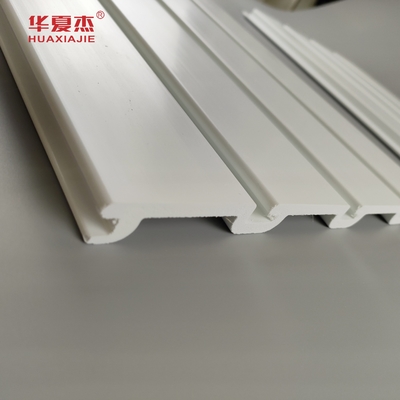 PVC de alta qualidade Slatwall PVC Garage Panel Parede Quadro à prova d'água Para decoração