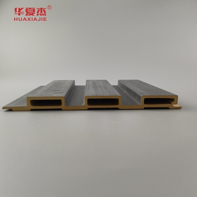 Novo Produto Wpc Painel de parede laminado de grãos de madeira Wpc painéis instalar facilmente decoração de parede interior