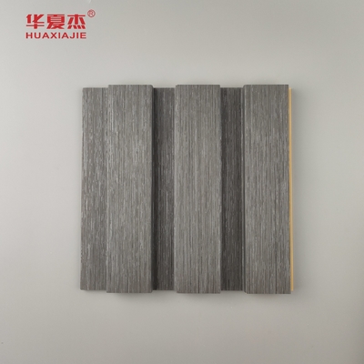 Novo Produto Wpc Painel de parede laminado de grãos de madeira Wpc painéis instalar facilmente decoração de parede interior