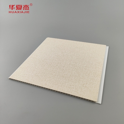 Novo design laminado 250x5mm painel de parede de pvc painéis de tecto de grãos de madeira decoração interior e exterior