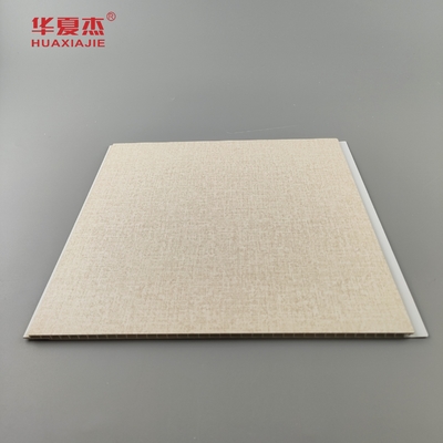 Novo design laminado 250x5mm painel de parede de pvc painéis de tecto de grãos de madeira decoração interior e exterior