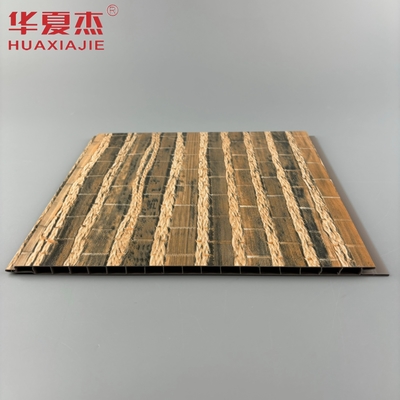 Design clássico de alta qualidade Superfície laminada de parede ecológica Painéis de PVC Decoração para casa / escritório