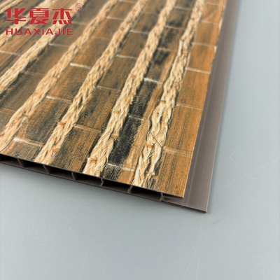 Design clássico de alta qualidade Superfície laminada de parede ecológica Painéis de PVC Decoração para casa / escritório