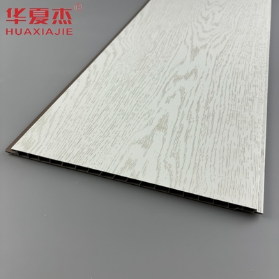 Best seller painel de parede de PVC branco laminado painel de decoração de tecto de PVC de grãos de madeira simulado para apartamento