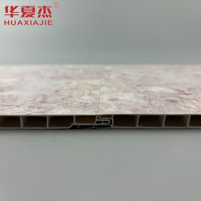 Painel de parede pvc de estampação a quente perolado durável, de decoração de mármore, para decoração residencial de parede pvc