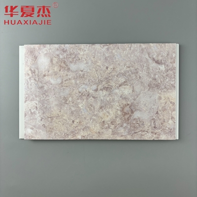 Painel de parede pvc de estampação a quente perolado durável, de decoração de mármore, para decoração residencial de parede pvc