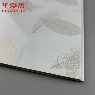 Painéis de parede de PVC de estampação a quente personalizados Painel de teto de impressão botânica Pvc para decoração de banheiro