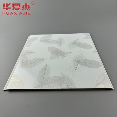 Painéis de parede de PVC de estampação a quente personalizados Painel de teto de impressão botânica Pvc para decoração de banheiro