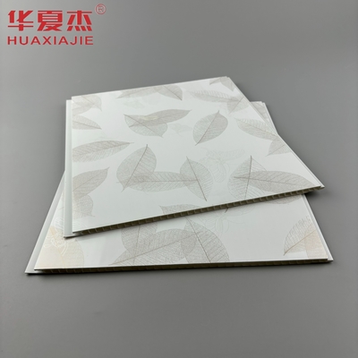 Painéis de parede de PVC de estampação a quente personalizados Painel de teto de impressão botânica Pvc para decoração de banheiro
