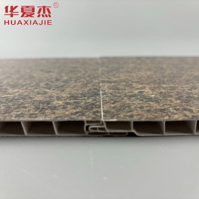 Gráfico de painéis de parede de pedra de PVC estampados a quente painéis de tecto de PVC para decoração interior e exterior de casas