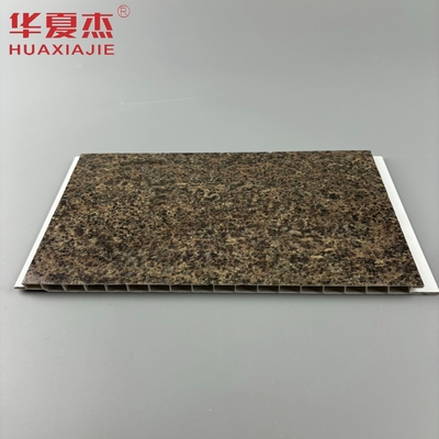 Gráfico de painéis de parede de pedra de PVC estampados a quente painéis de tecto de PVC para decoração interior e exterior de casas