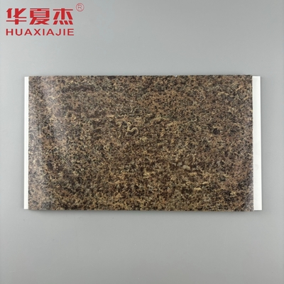 Gráfico de painéis de parede de pedra de PVC estampados a quente painéis de tecto de PVC para decoração interior e exterior de casas