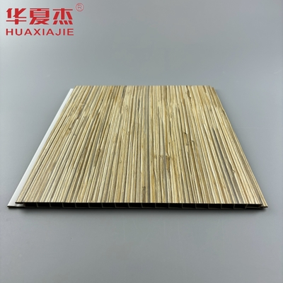 Moderno Design Grãos de madeira Pvc Painel de parede Laminado superfície Painel de teto Decoração para o interior e exterior da casa