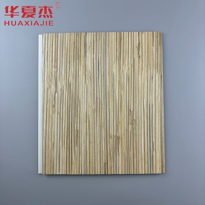 Moderno Design Grãos de madeira Pvc Painel de parede Laminado superfície Painel de teto Decoração para o interior e exterior da casa