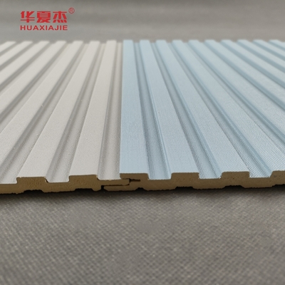 Painel de parede WPC à prova d'água de cor de mármore para decoração interior e exterior