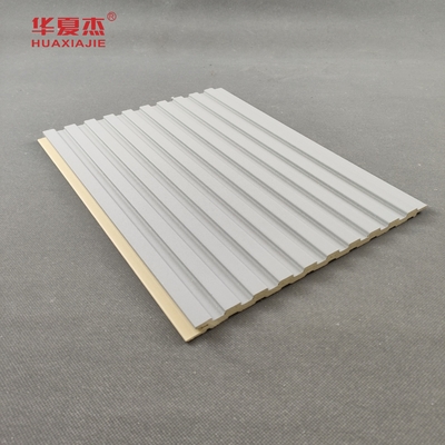 Painel de parede WPC à prova d'água de cor de mármore para decoração interior e exterior