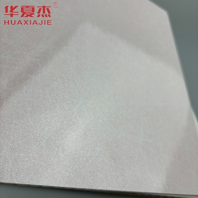 Estampagem a Quente Loja Rosa Painel de Parede de PVC Superfície de Alto Brilho Painel de Tecto de PVC Decoração Interior Hotel