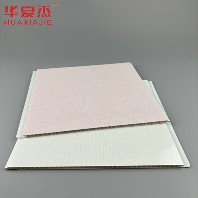 Estampagem a Quente Loja Rosa Painel de Parede de PVC Superfície de Alto Brilho Painel de Tecto de PVC Decoração Interior Hotel