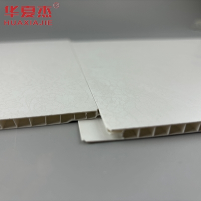 Painéis de PVC de parede de alta qualidade de 250x5mm Padrão de flores laminado Painel de teto de PVC para decoração de parede em casa