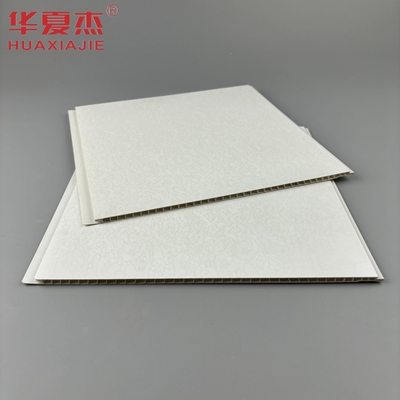 Painéis de PVC de parede de alta qualidade de 250x5mm Padrão de flores laminado Painel de teto de PVC para decoração de parede em casa