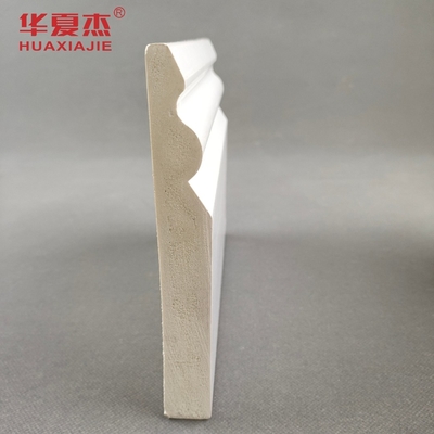 150x20mm Pvc Trim Board White Design Pvc Skirting Pvc Baseboard Decoração interior