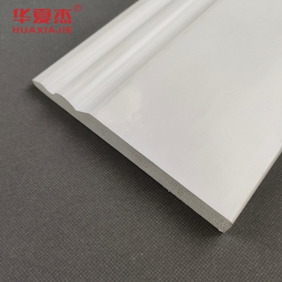 150x20mm Pvc Trim Board White Design Pvc Skirting Pvc Baseboard Decoração interior