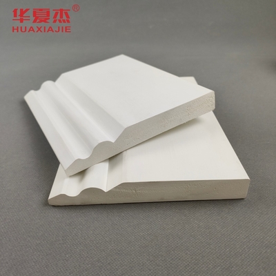 150x20mm Pvc Trim Board White Design Pvc Skirting Pvc Baseboard Decoração interior