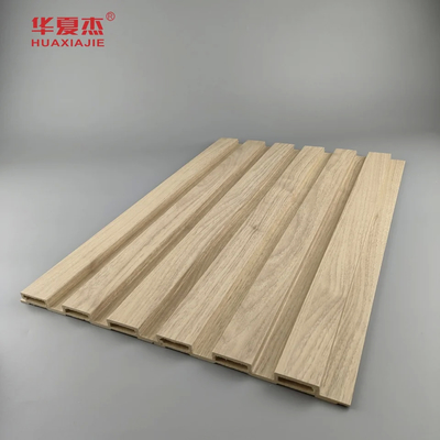 Fácil Instalação 220mm X 9mm Wpc Painel de Parede Exterior Antisséptico Impermeável Anticorrosivo