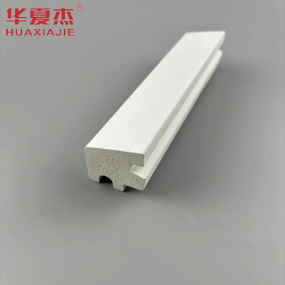 Moldura de moldes de PVC branco durável para comprimento e funcionalidade personalizados