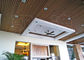 Painéis de teto compostos plásticos de madeira suspendidos para o escritório/hotel