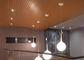 os painéis de teto internos decorativos duráveis de 198*16mm WPC com CE &amp; ISO Certificate