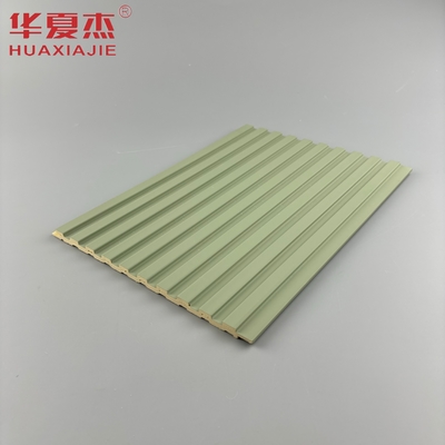 painel de parede laminado wpc painel verde e azul wpc placa decoração interior