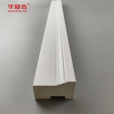 12ft comprimento PVC Trim Board com acabamento de superfície de grãos de madeira e resistência UV