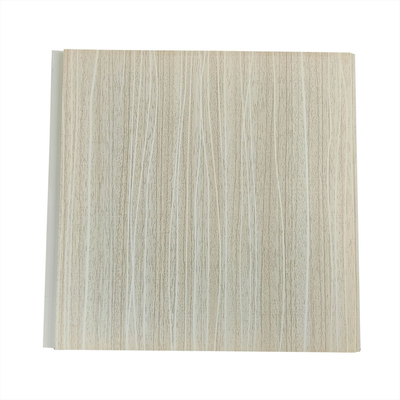 Espessura laminada da largura 5mm do painel de parede 250mm do Pvc da madeira para o quarto