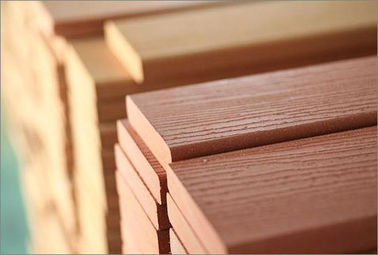 Bom preço Decking composto Tempo-resistente de WPC para Deckings arquitetónicos on-line