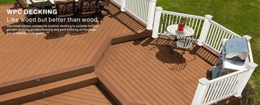 Bom preço Plataformas rápidas e simples do Decking composto contínuo de WPC da instalação on-line