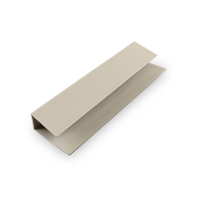 Tampão de extremidade que molda o painel Grey Color preto branco decorativo do Pvc Slatwall