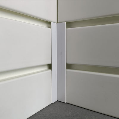 Inserção do Pvc de Huaxiajie Slatwall para a decoração da parede da casa