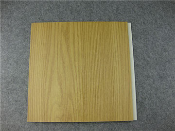 Bom preço As placas de madeira laminadas da parede do pvc da decoração do teste padrão sentem como a madeira da natureza on-line